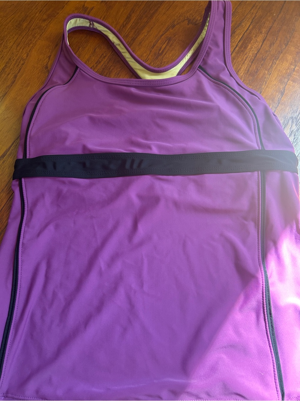 Active Racerback Tank Tops - Pink & Slate - Picture 5 of 5
